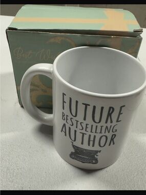 Future Bestselling Author Ceramic Mug - White